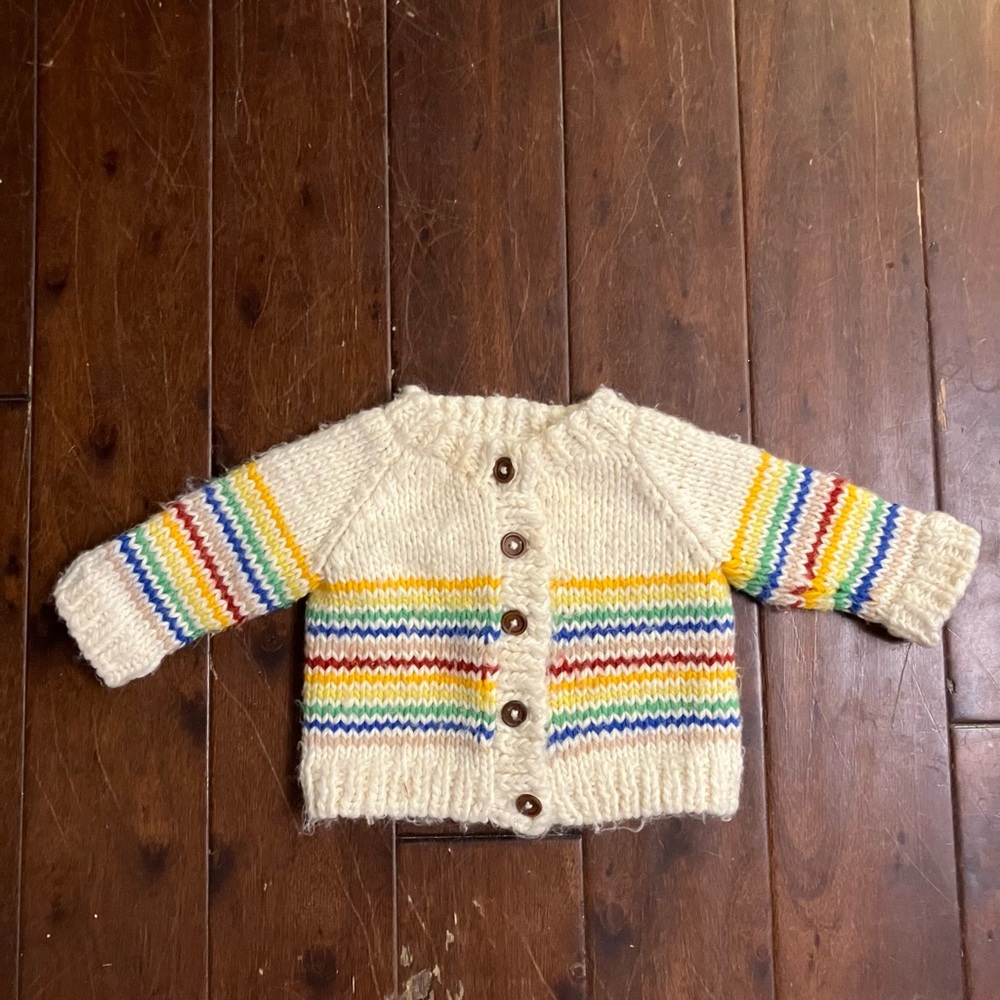 The Blueberry Hill Chunky Baby Sweater